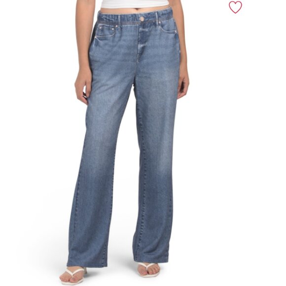 NEW SEVEN7 Denim Illusion Relaxed Fit Pants saltaire wash for womem 725 3m2 - Picture 1 of 3